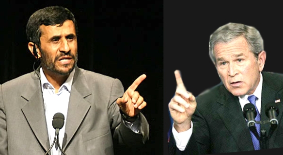 Presiden Ahmadinejad VS Presiden Bush