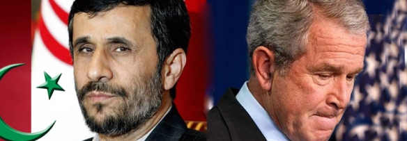Presiden Ahmadinejad VS Presiden Bush